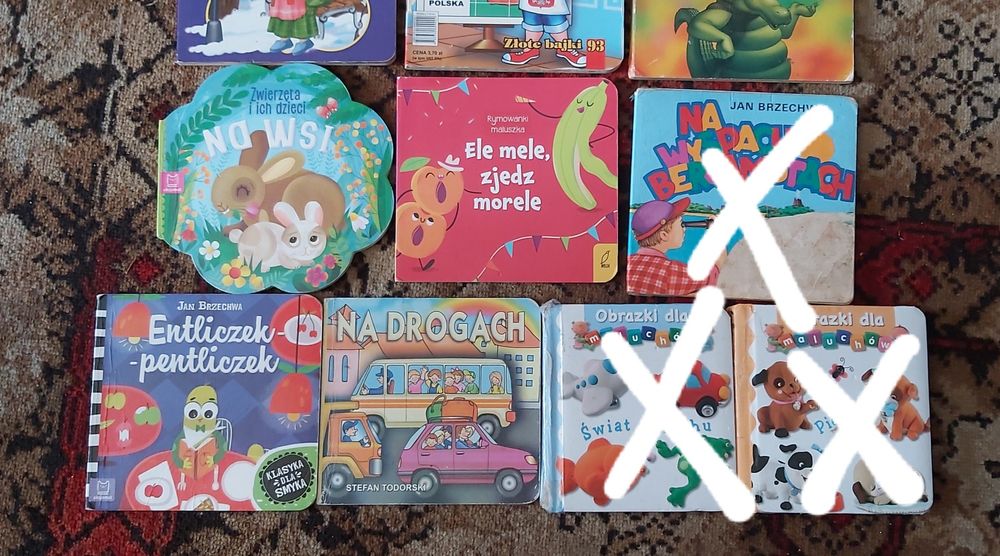 Książki książeczki dla dziecka, pierwsze czytanki