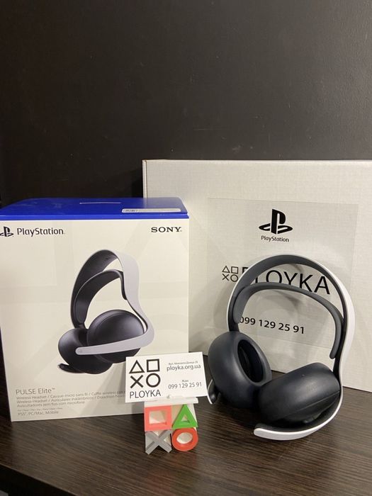 Магазин. Наушники Sony PlayStation PULSE Elite White.