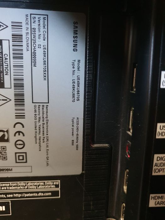 Разбор  LG 43UK6300 UE32EH5307 UE49KU6670