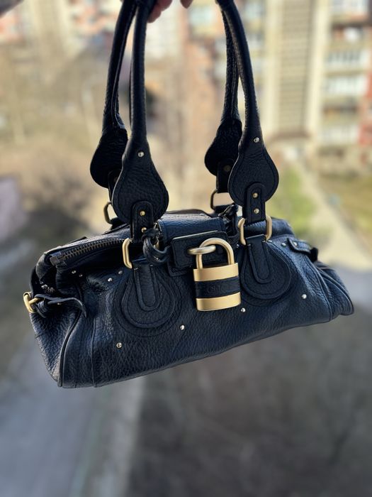 Вінтажна шкіряна сумка Chloe Paddinghton