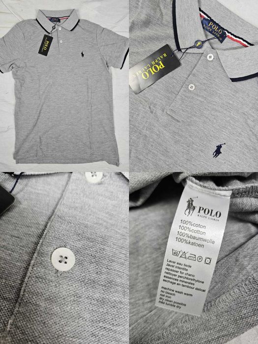 Koszulka ralph męska boss polo Karl Lagerfeld nowość logowane OUTLET