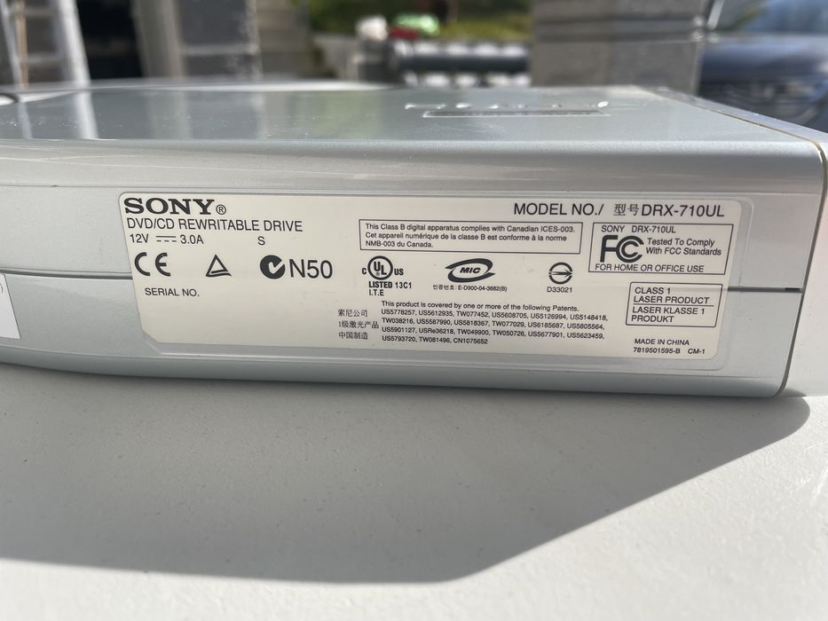 Sony DVD and CD Recorder64172193802371123