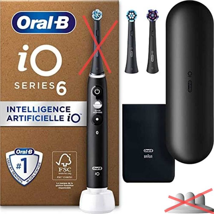 Szczoteczka elektryczna Oral-B iO 6 czarna akumulatorowa z Bluetooth