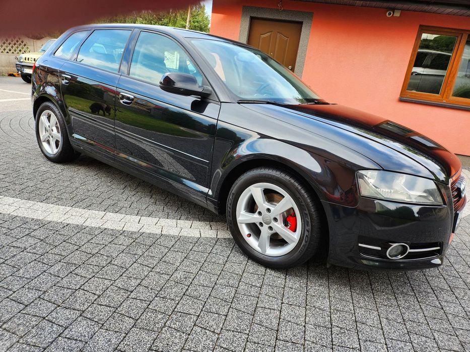 Audi A3 Sportback Bananowe Skóry, Nowy Rozrząd, Bezwypadek