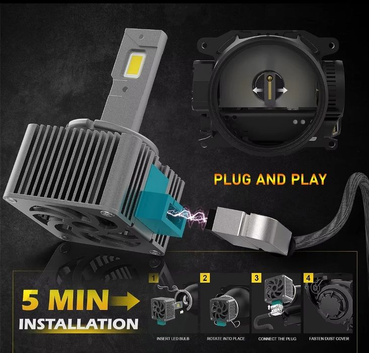 Лед лампа D1S ксенон