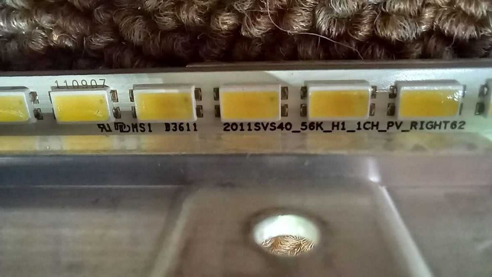 Listwy LED, podświetlanie Samsung seria UN, UD 40Dxxxx
