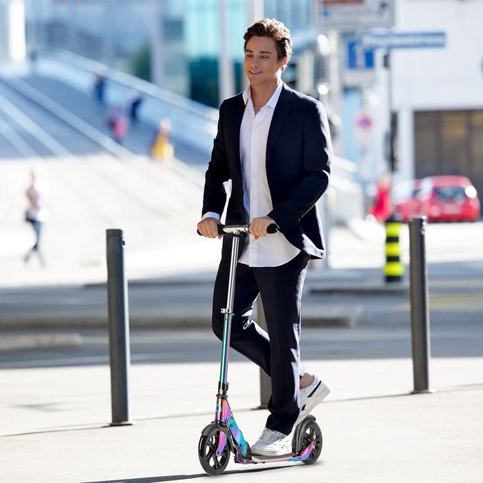 Двоколісний самокат Micro Classic 20 см колеса - Неохром SA0049