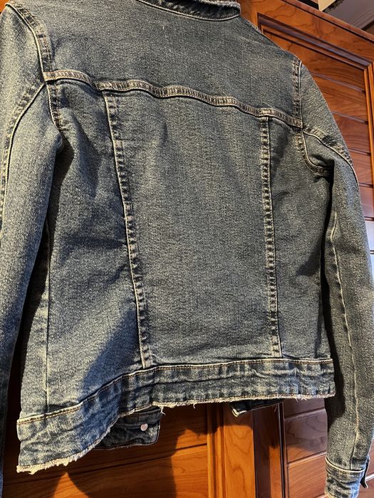 Kurtka jeansowa bershka