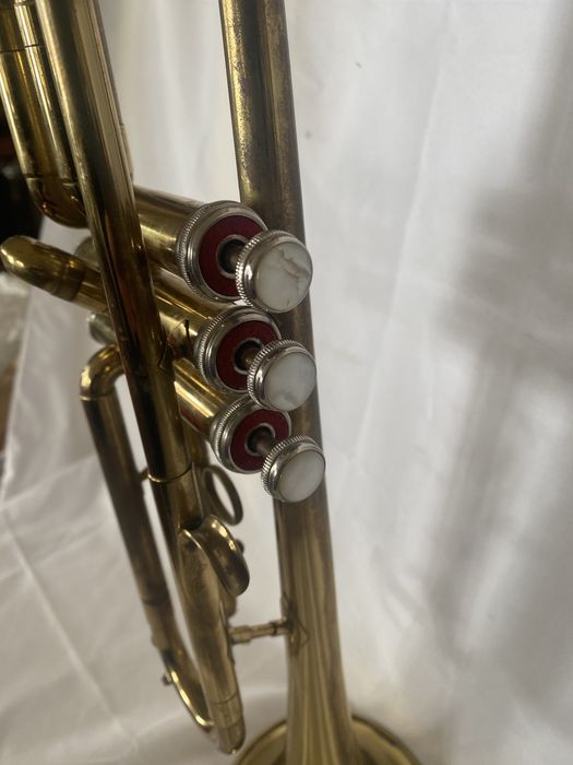 Trompete antiga da marca Bandmaster