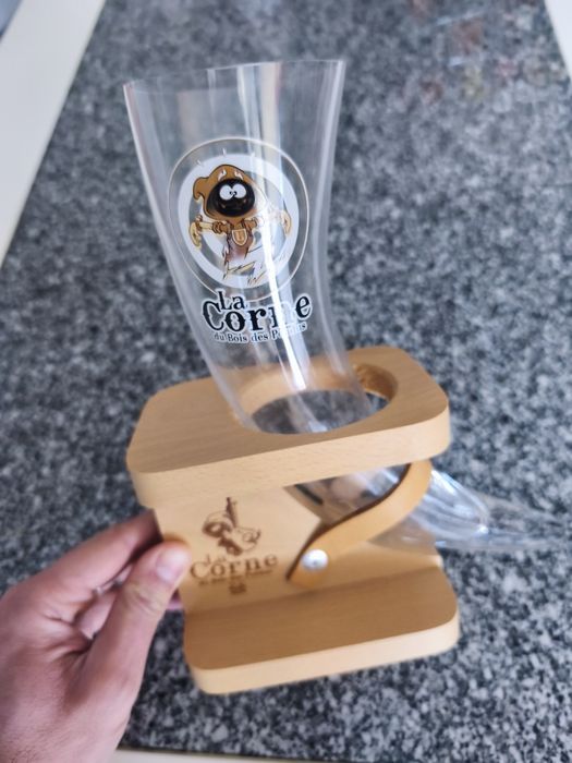 Copo cerveja corno la corne du bois