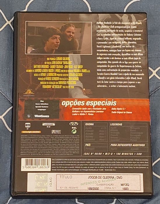 Jogos de Guerra (dvd)