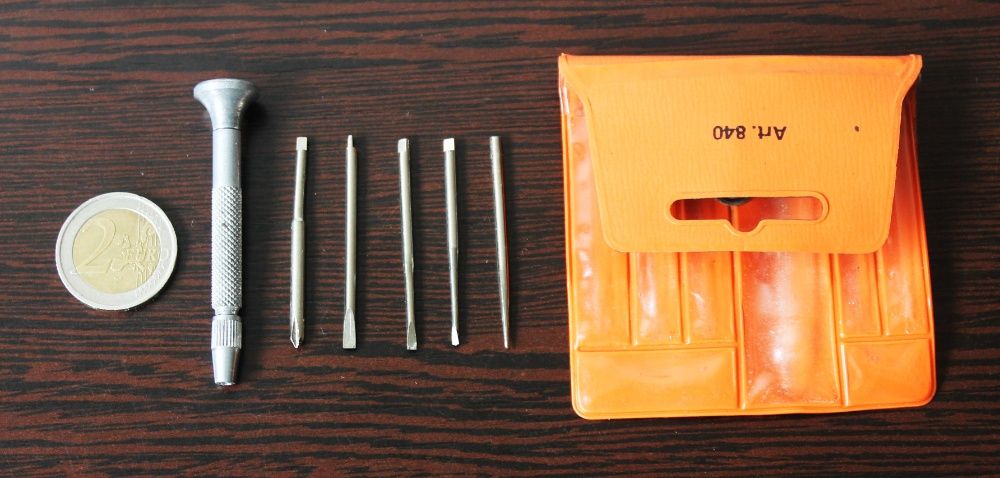 Kit de chaves de precisão em aço com bolsa da Iridium