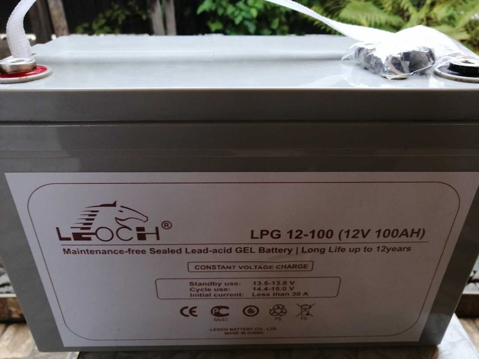 Аккумулятор гелевий б/в LEOCH LPG12-100 GEL 12V 100Ah