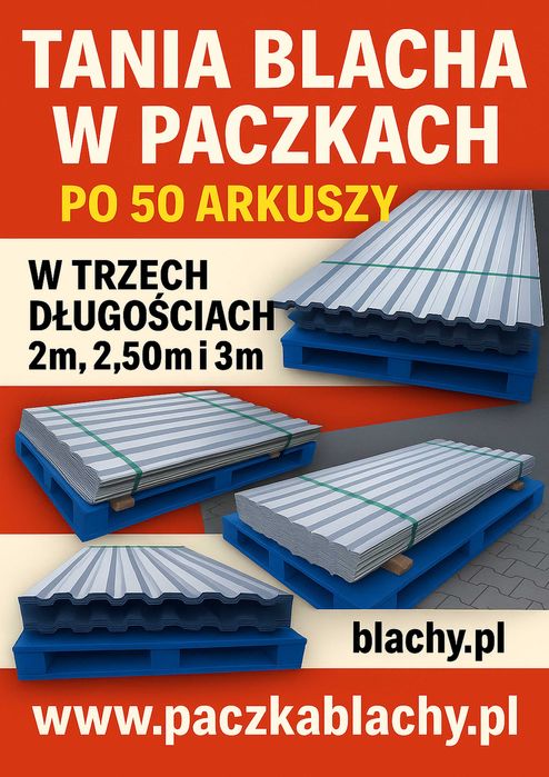 Blacha Trapezowa na budynek gospodarczy