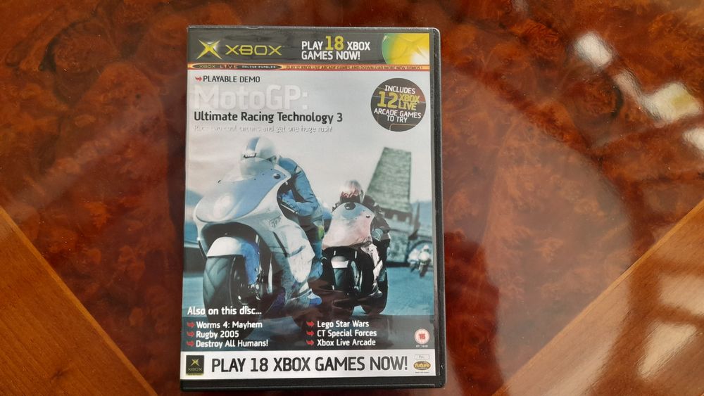 2 DVDs with demos for the original Xbox64172179758723120