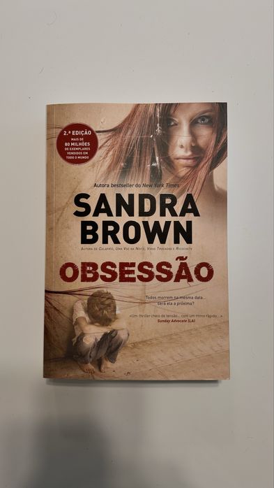 Livro “Obsessão” de Sandra Brown