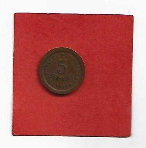 5 Centavos de 1925 - Escassa