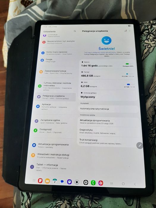 Tablet Samsung Tab S9+ 512GB