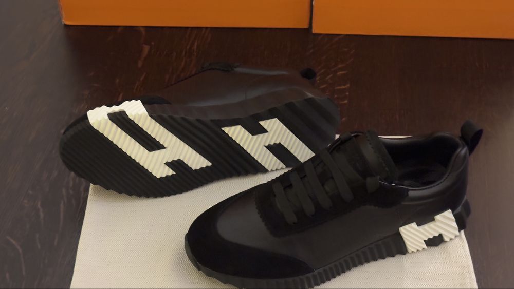 Hermes Bouncing Sneakers 41-44 skórzane, dostępne od ręki,różne kolory