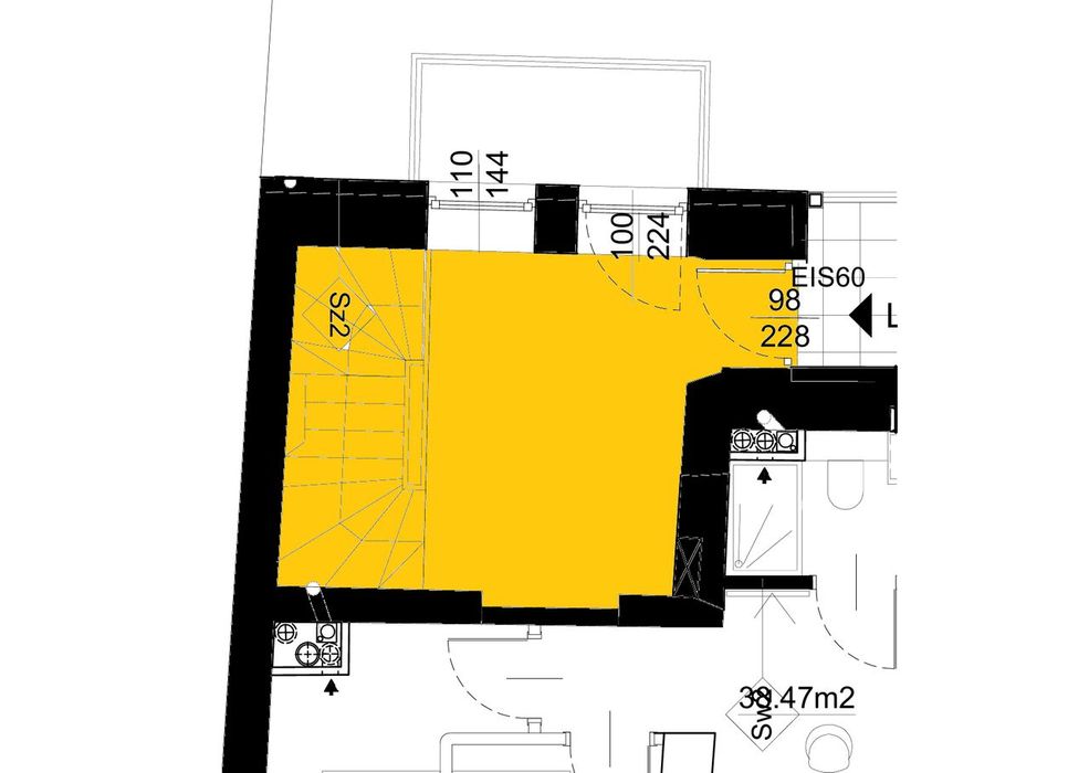 BEZPOŚREDNIO – garsoniera, 26,79m2 2 balkony 8m2.