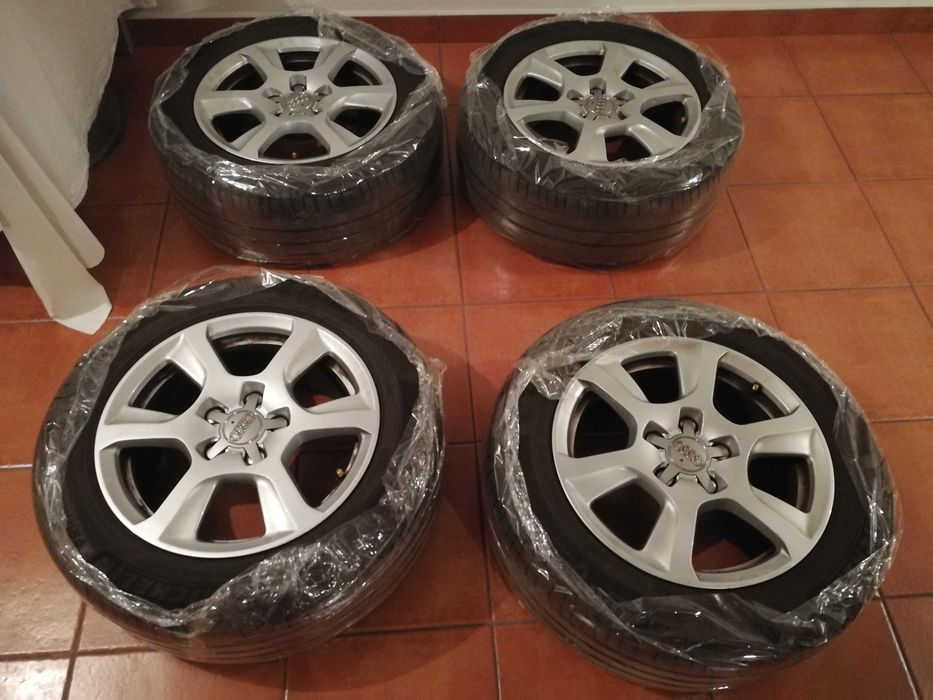 Jantes 16 polegadas Audi (sem pneus).