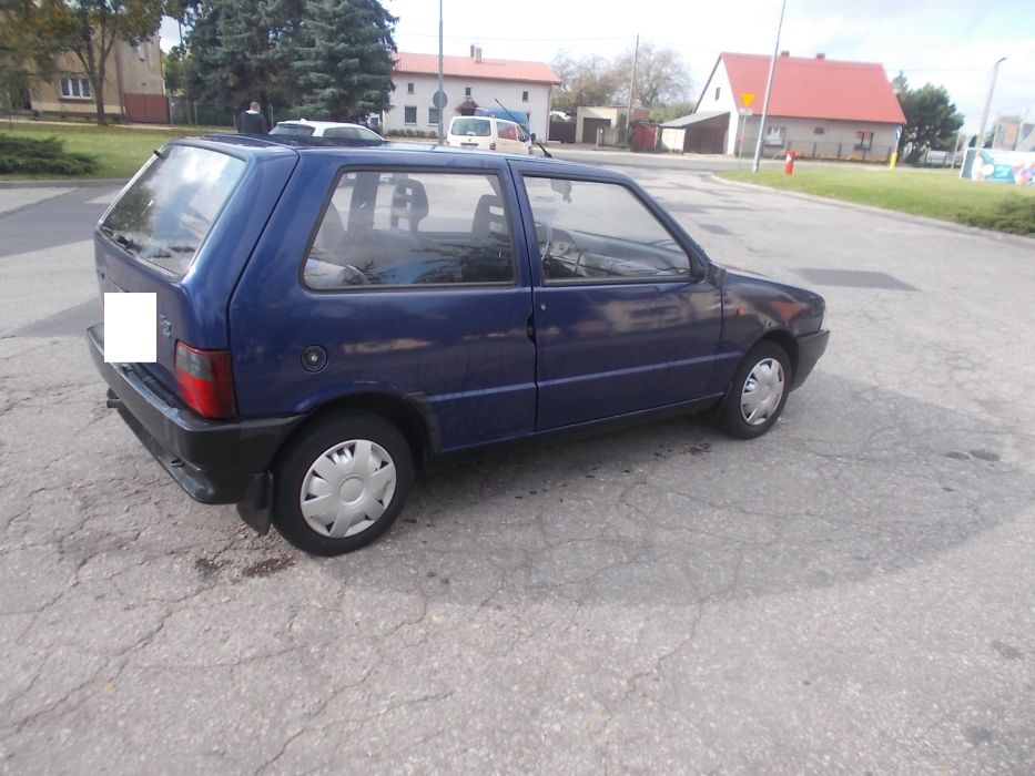 Fiat Uno przeznaczony na części niebieski metalik 1.0 benzyna