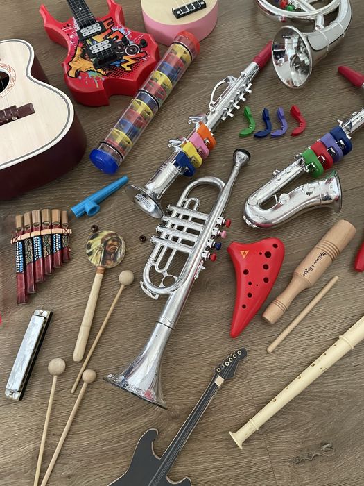 Duży zestaw instrumenty muzyczne dla dziecka
