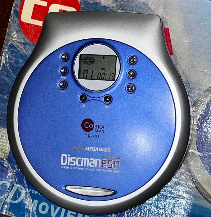 VCD/CD/MP3 Плеер Discman COBRA CR-404