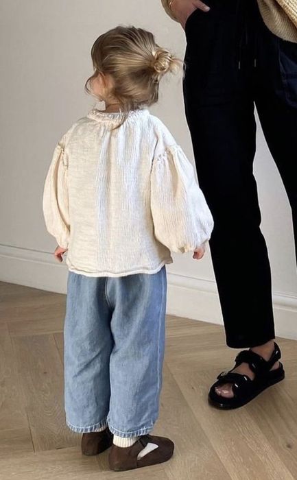 Рубашка zara 4-5років (муслін )