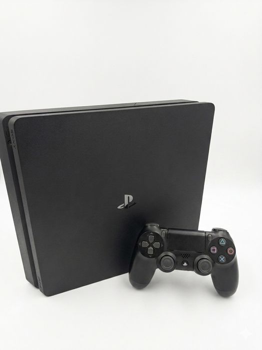 PS4 Slim 1TB + DualShock 4 + Cabos