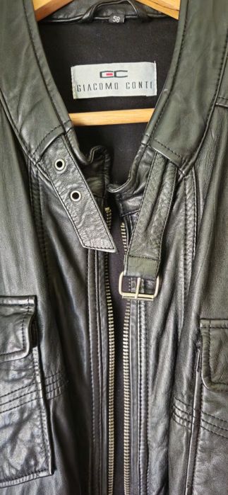 Kurtka męska skórzana