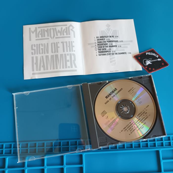 Manowar > Sign of the hammer , CD