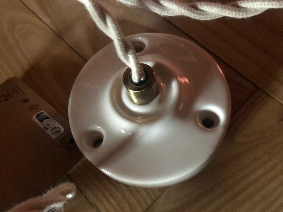 Lampa ceramiczna w kształcie Kwiatu Zara Home