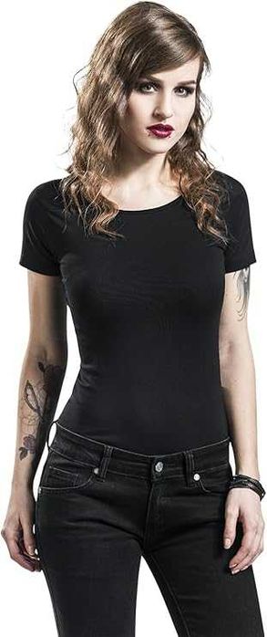 Damskie Body URBAN CLASSICS L Z Krótkim Rękawem Czarne