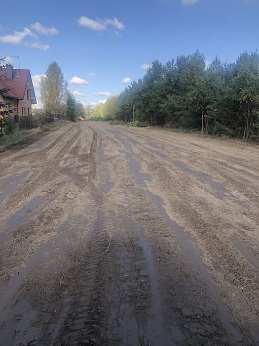 Piach żwir kruszywa czarnoziem usługi koparkami