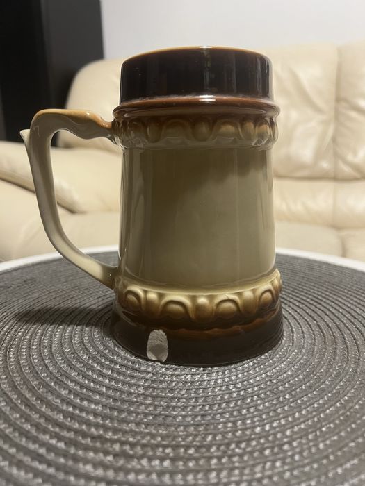 Kufel do piwa kolekcjonerski Tułowice polska porcelana prl