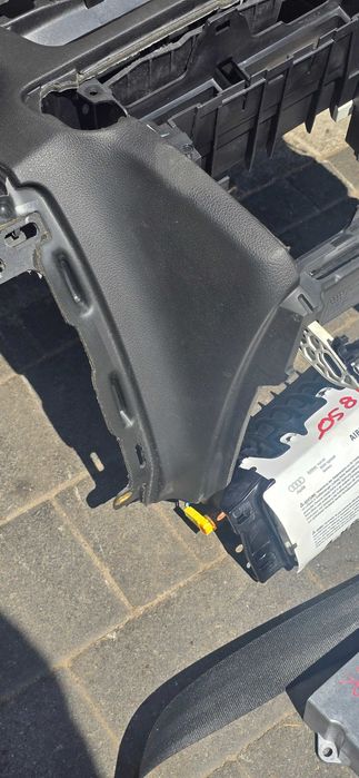 Deska rozdzielcza kokpit airbag audi q5 8r 08-12