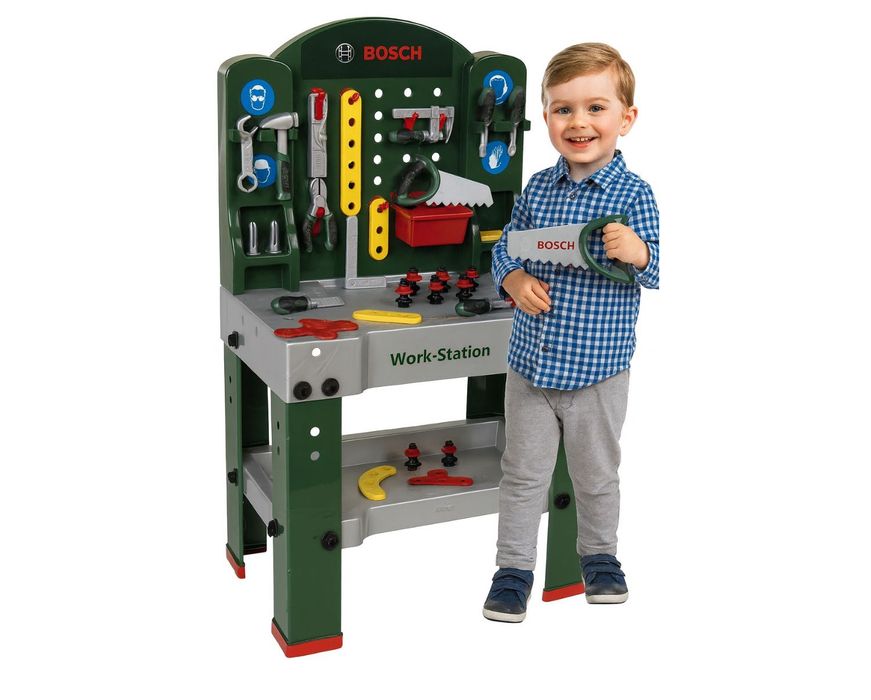 Warsztat Bosch Klein 8580 Stół Z Narzędziami Dla Dzieci Prezent