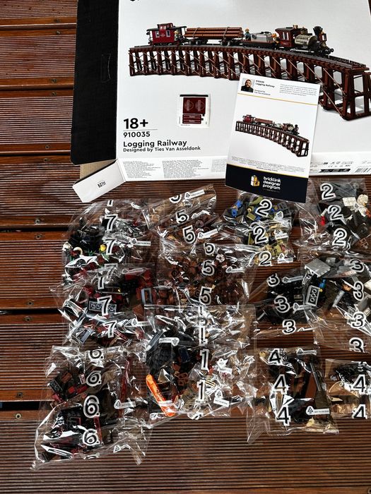 NOWE Lego bricklink 910035 Sam pociag
