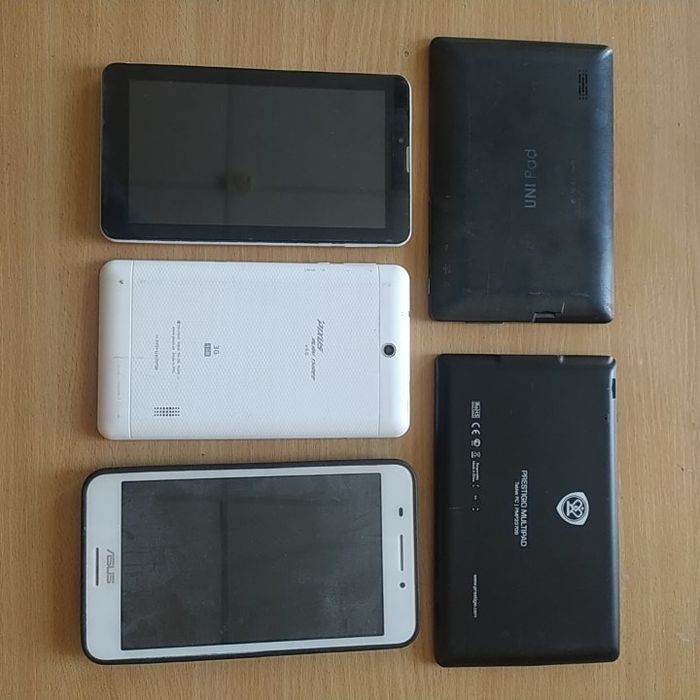 Планшеты Uni Pad, Pixus, Prestigio, Asus и другие на разборку