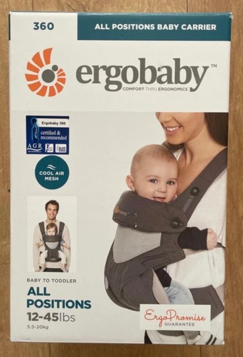 Marsúpio Ergobaby 360 Carrier  (Praticamente Novo)