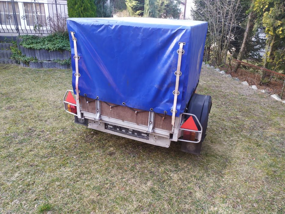 Sprzedam  przyczepkę oś skrętna