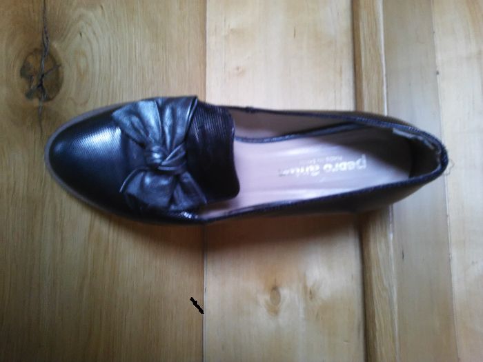 buty, półbuty z kokardką, Pedro Anton, made in Spain