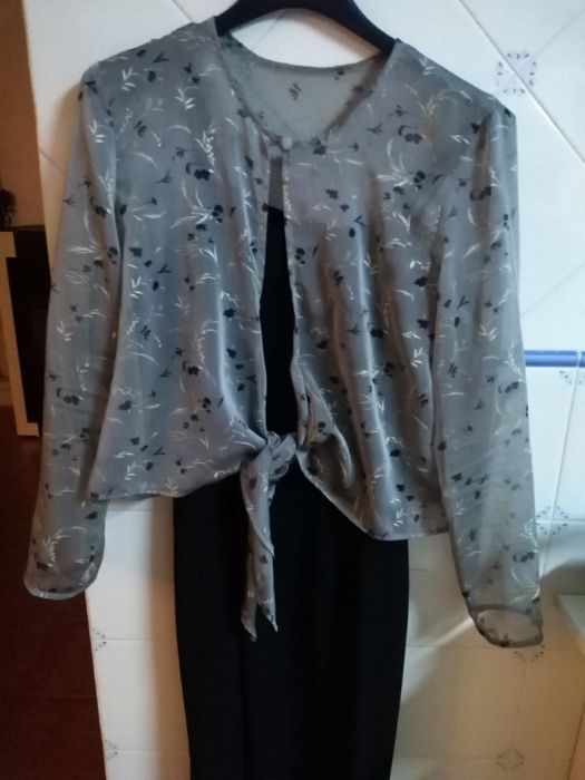 Encharpe com mangas em chiffon64284034398082124