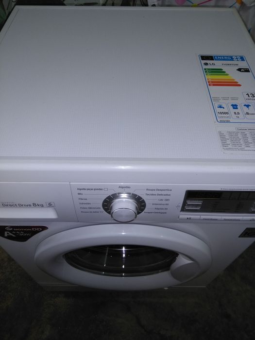 Máquina de lavar roupa LG 8 kg A+++