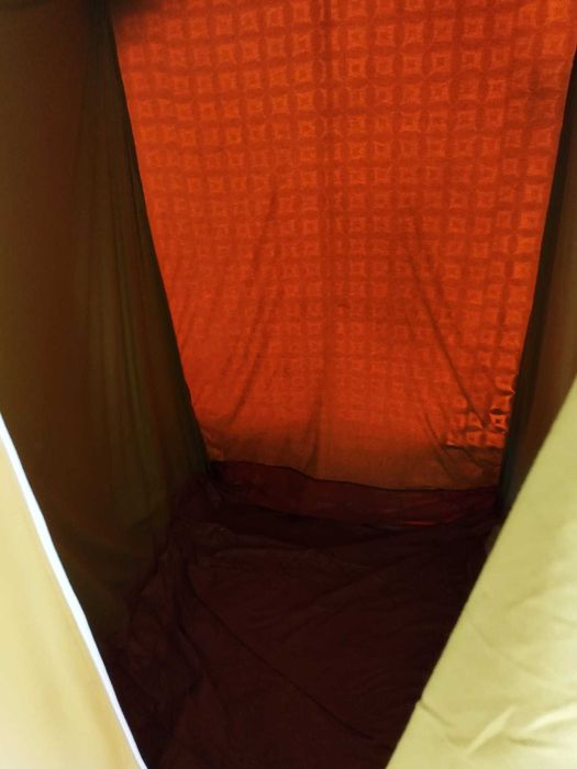 Tenda de campismo 2 quartos+sala+cozinha