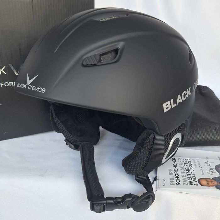 Kask narciarski Black Crevice Kitzbuhel Black XS 53-54cm