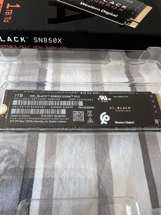 Ssd SN850X 1TB NVMe PCIe Gen4