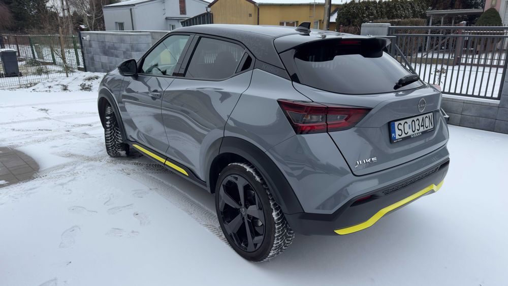 Nissan Juke, limitowana wersja KIIRO, 2022, FV23%, przebieg 28tys