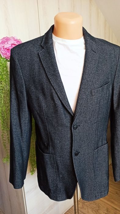 Sg Męska marynarka S , M  elegancka wełniana marynarka męska M S